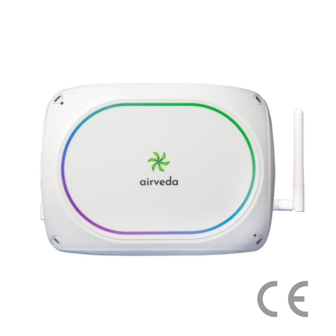 Airveda PM2.5, PM10, and Temperature, Humidity, Wind Speed, Wind Direction, Light and Noise Monitor
