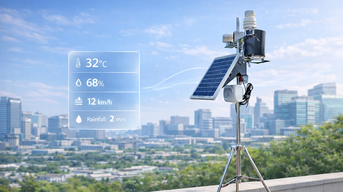 Airveda weather station air quality monitor