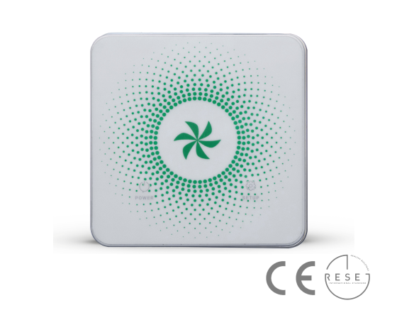 Airveda PM2.5, PM10, and Temperature, Humidity, Wind Speed, Wind Direction, Light and Noise Monitor