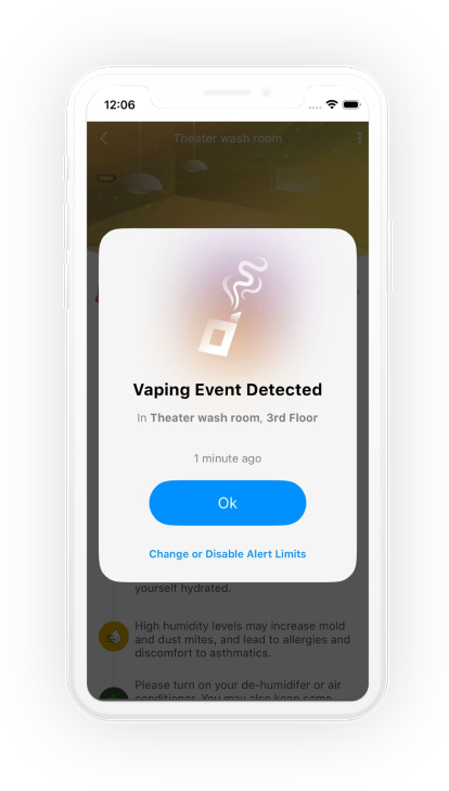 Alert / Notification screen