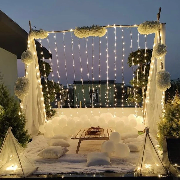 valentine day outdoor siting
